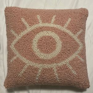 evil eye mini accent pillow